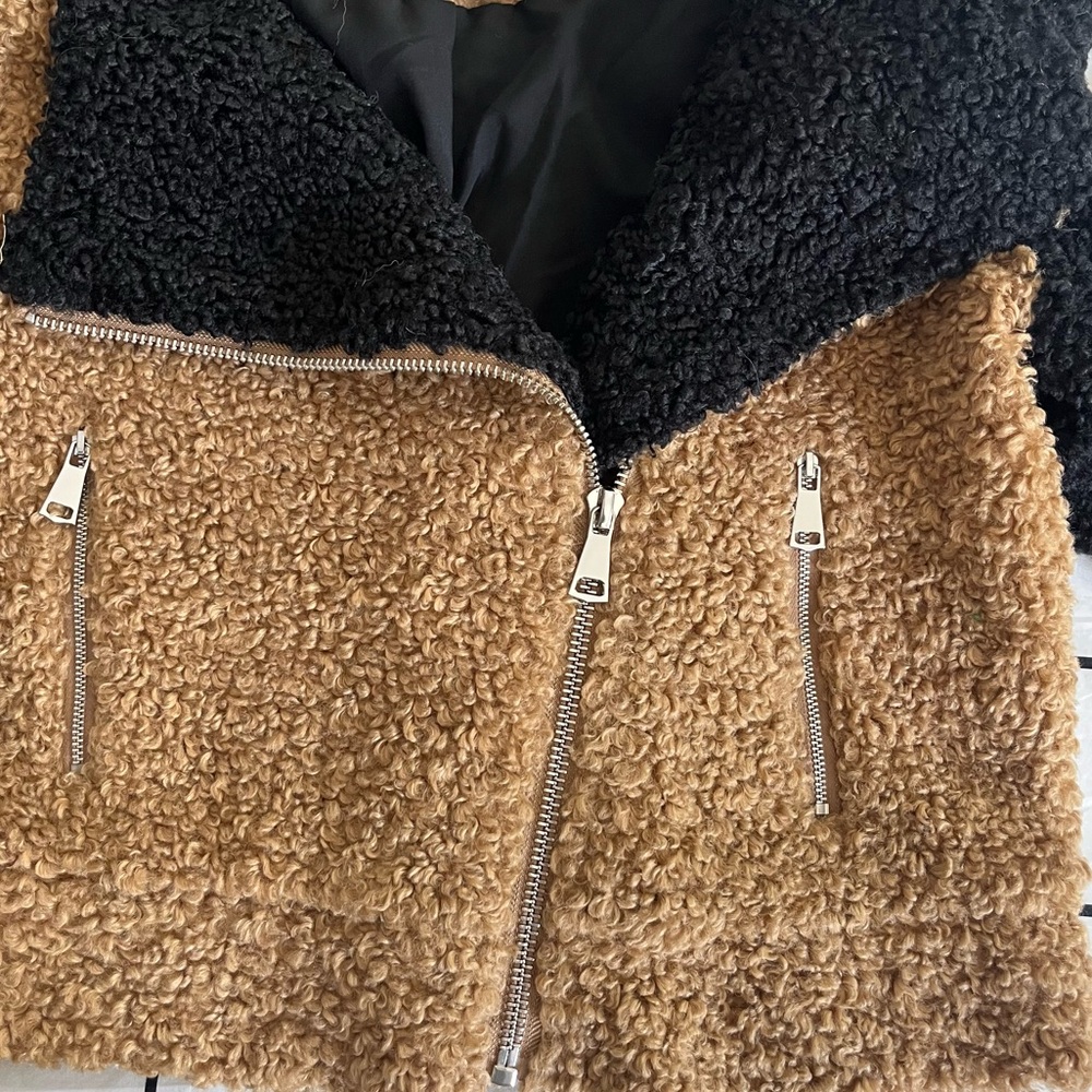 Nine West Teddy Motorcycle Coat - Picture 5 of 8